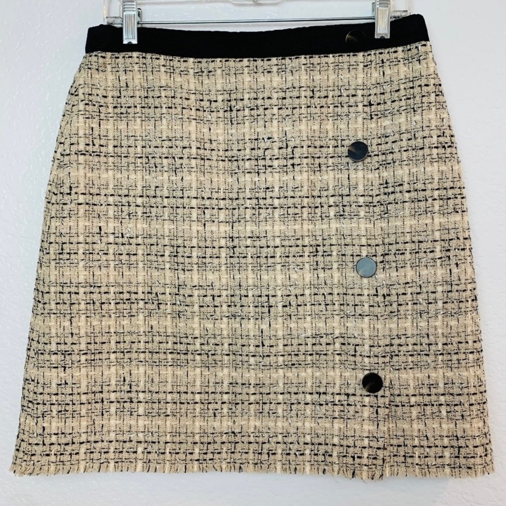 Ann Taylor Tweed Skirt 8